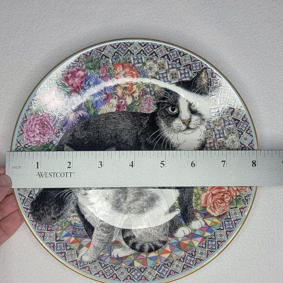 Vintage Royal Worcester Schilling & Sixpence Purrfect Friends Sue Sculland GUC - Picture 6 of 12